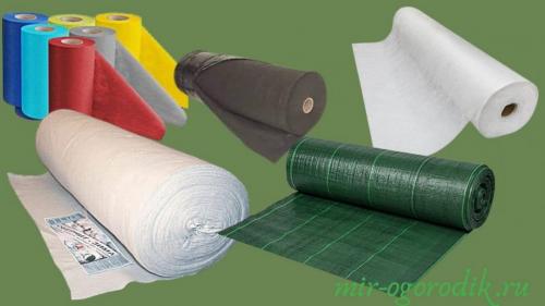 Спанбонд для клубники плотность. Виды покрытия