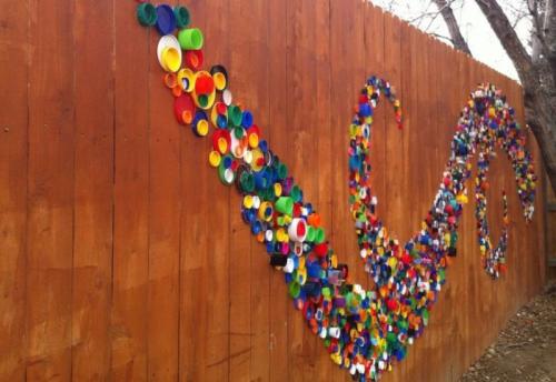 Креативный забор. 35 идей для украшения забора