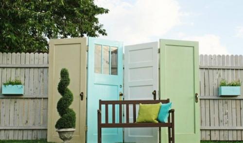 Креативный забор. 35 идей для украшения забора