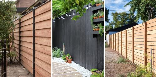 Варианты заборов для частного дома. Деревянные заборы