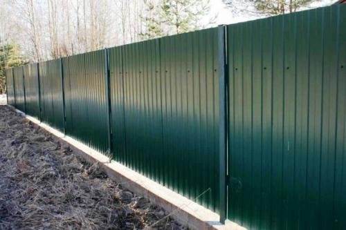 Заборы из профиля. Вводная часть