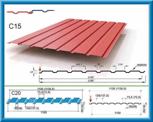 Самый дешевый забор из профлиста. Экономим профнастил 09