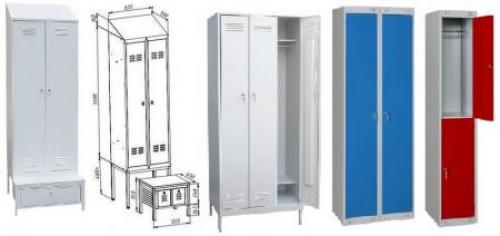 Мебель для раздевалки. Обзор мебели в раздевалки, особенности моделей