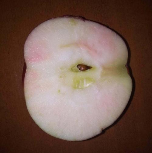 Розовое яблоко внутри. Отвечает эксперт. Почему яблоки внутри розовые?