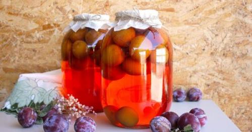 Заготовка слив на зиму: простой рецепт для домашнего хозяйства 02