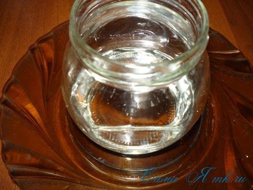 Как сделать снежный шар без глицерина. Вариант №2 снежный шар своими руками