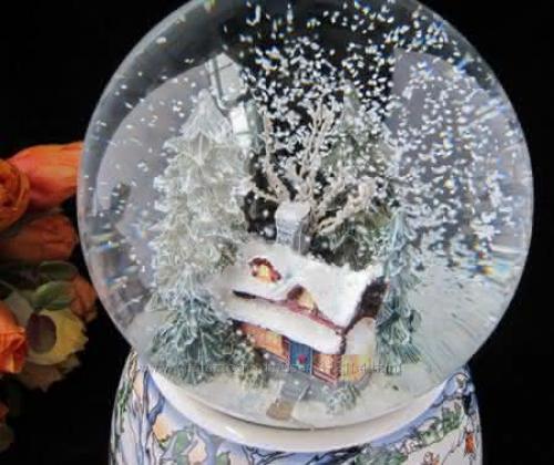 Как сделать шар с блестками. Из чего сделан «снежный шар» 13