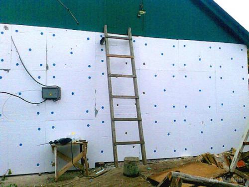 Утепление стен пенополистиролом снаружи. Плюсы и минусы использования пенополистирола 07