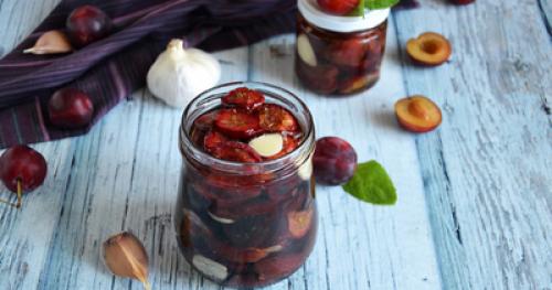 Вкусные и полезные заготовки из сливы на зиму 01 Вкусные и полезные заготовки из сливы на зиму 01