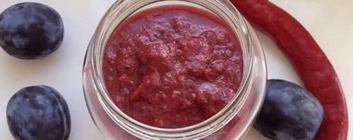 Как лечить сливы острые на зиму. Классический ткемали из слив на зиму