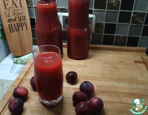 Как хранить сливу в собственном соке