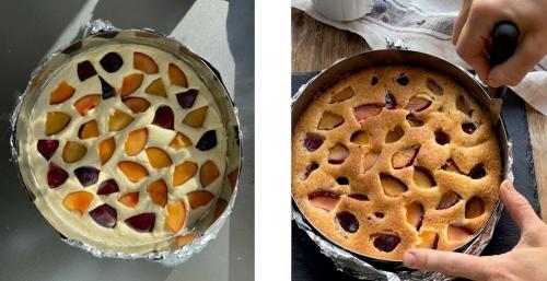 Какие ингредиенты необходимы для приготовления сливового торт. Сливовый торт