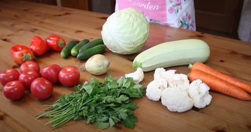 Салат огород рецепт. Салат «Огород» на зиму в банках — лучшие рецепты ассорти